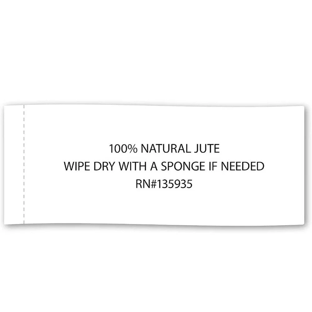 Jute Burlap Table Runner 14x72 Double Border Gray Lot of 2